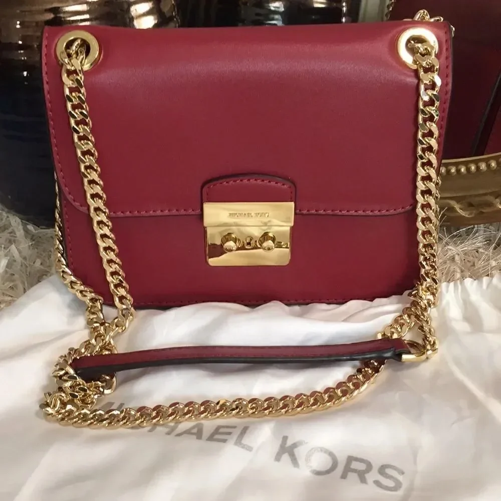 Michael Kors Sloan Editor Chain Shoulder Bag NWT
